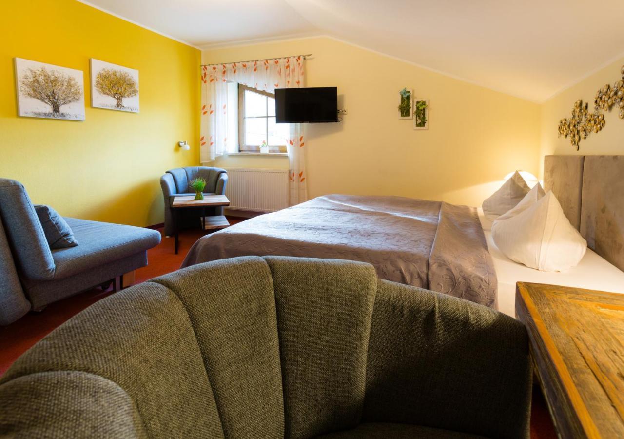 Hotel & Ferienwohnungen Bohlenblick Saalfeld Saale Eksteriør bilde